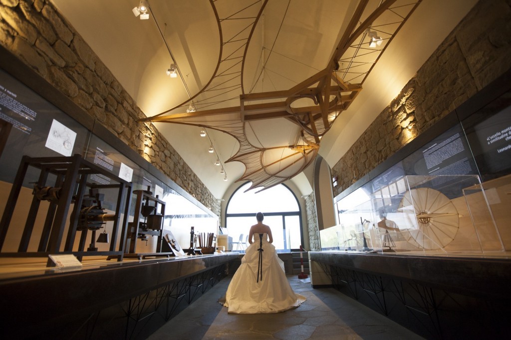 Hochzeit im Leonardo-Museum, Burg der Guidi-Grafen