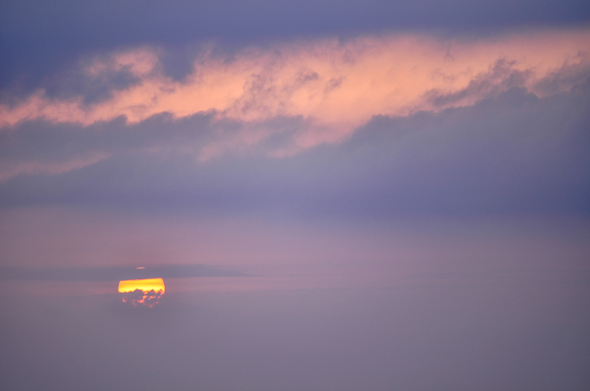Sunset from Innamorata beach