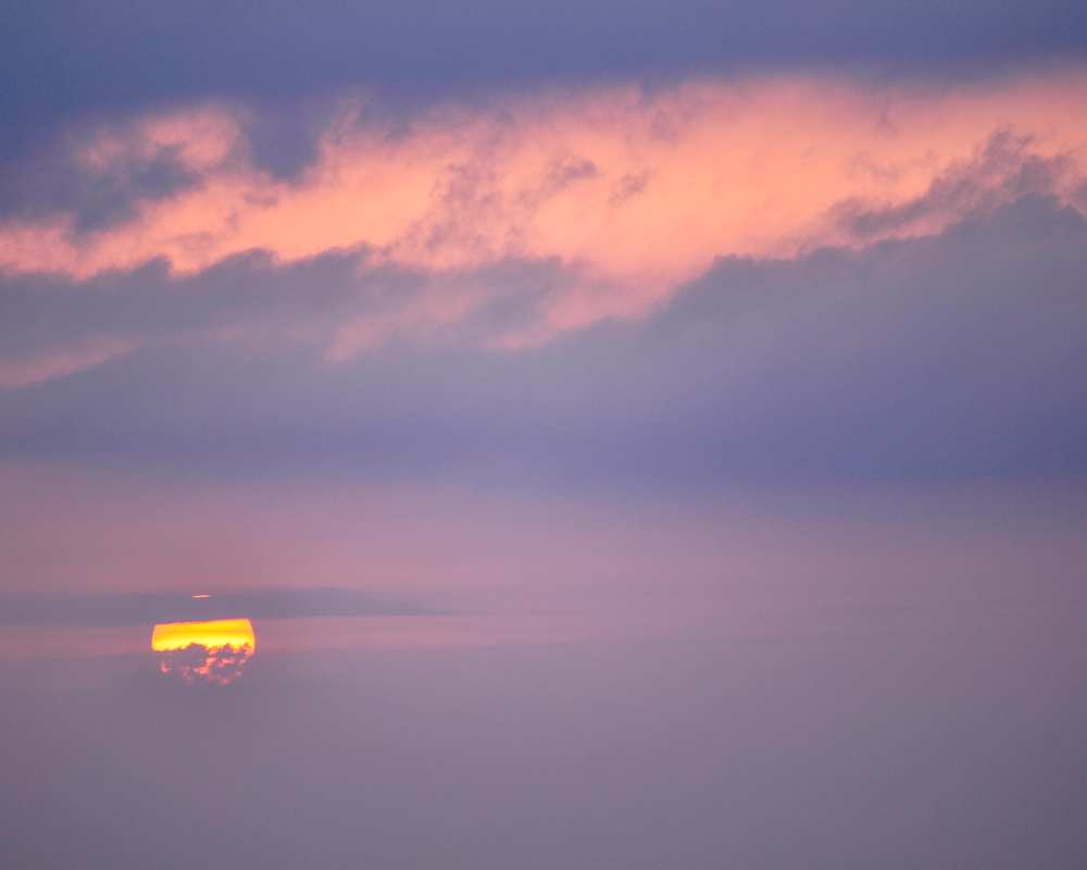 Sunset from Innamorata beach