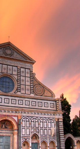 La Basílica Santa Maria Novella en Florencia