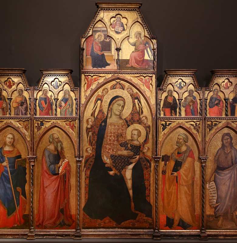 Polyptych of San Giovanni Fuorcivitas, Taddeo Gaddi