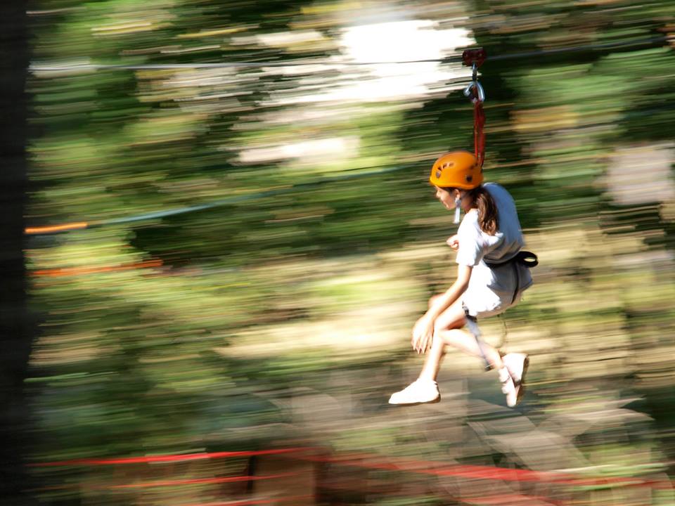 Cableway at Il Gigante Adventure Park