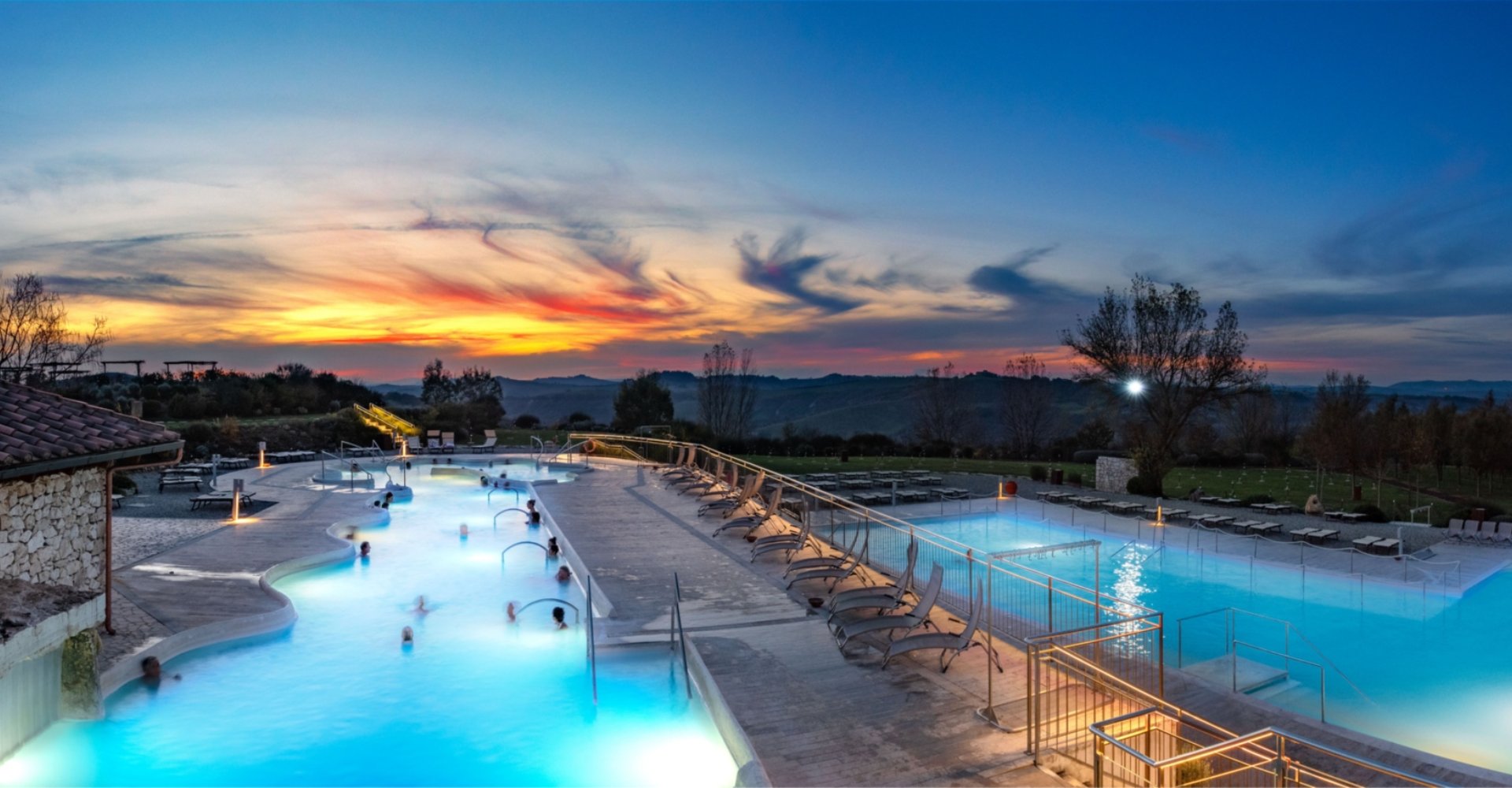 The thermal baths of San Giovanni in Rapolano