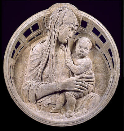 Tondo Donatello – Madonna of the Forgiveness