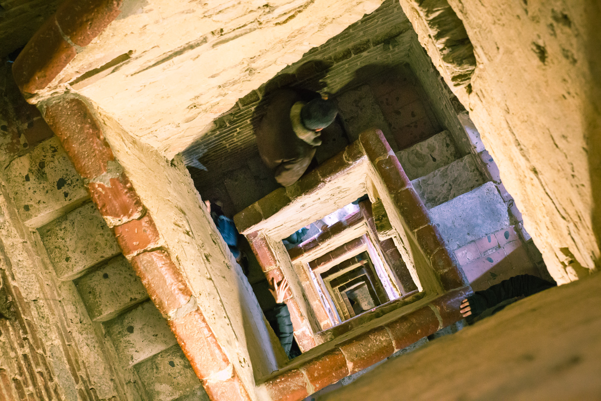 Climbing the Torre del Mangia in Siena