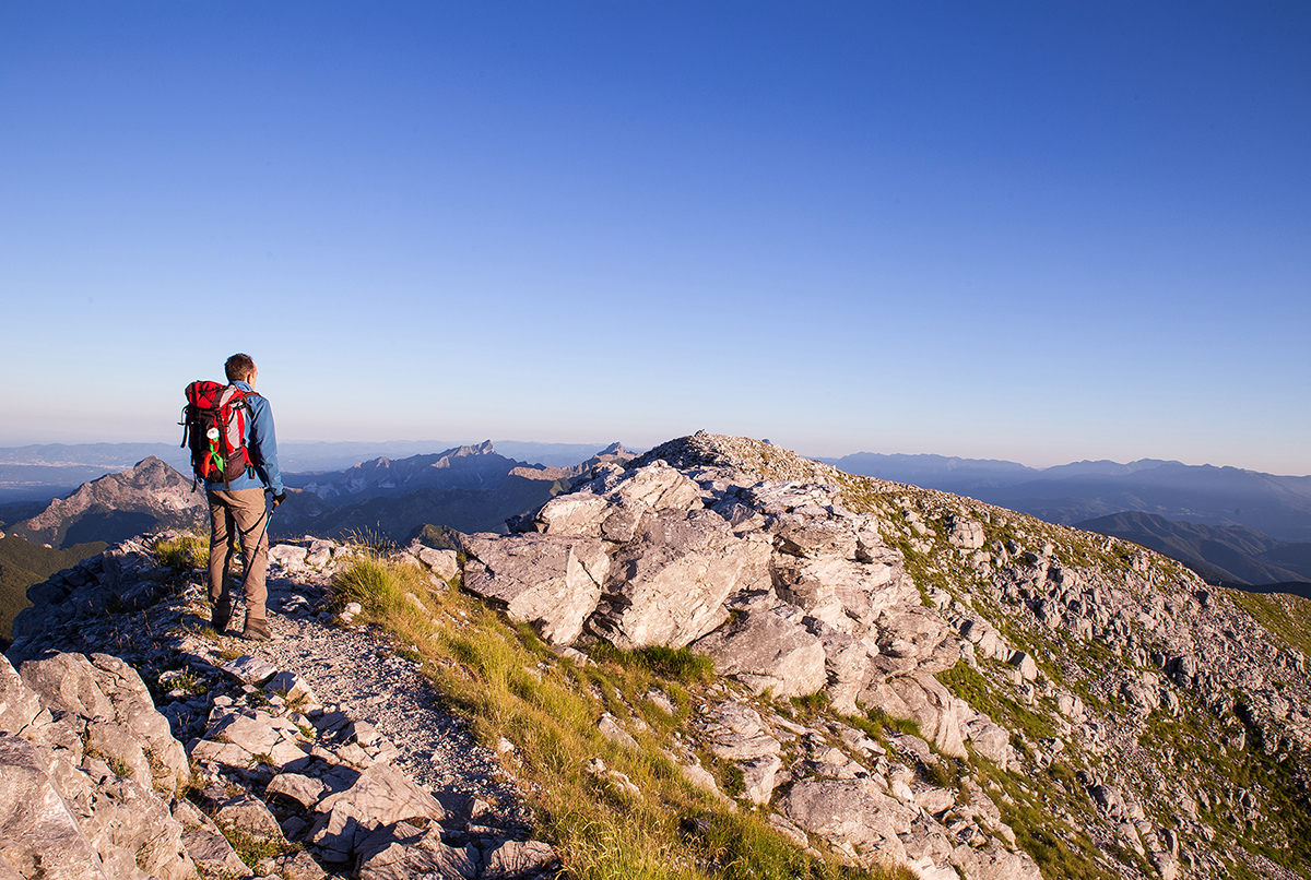 Hiking on the Pania