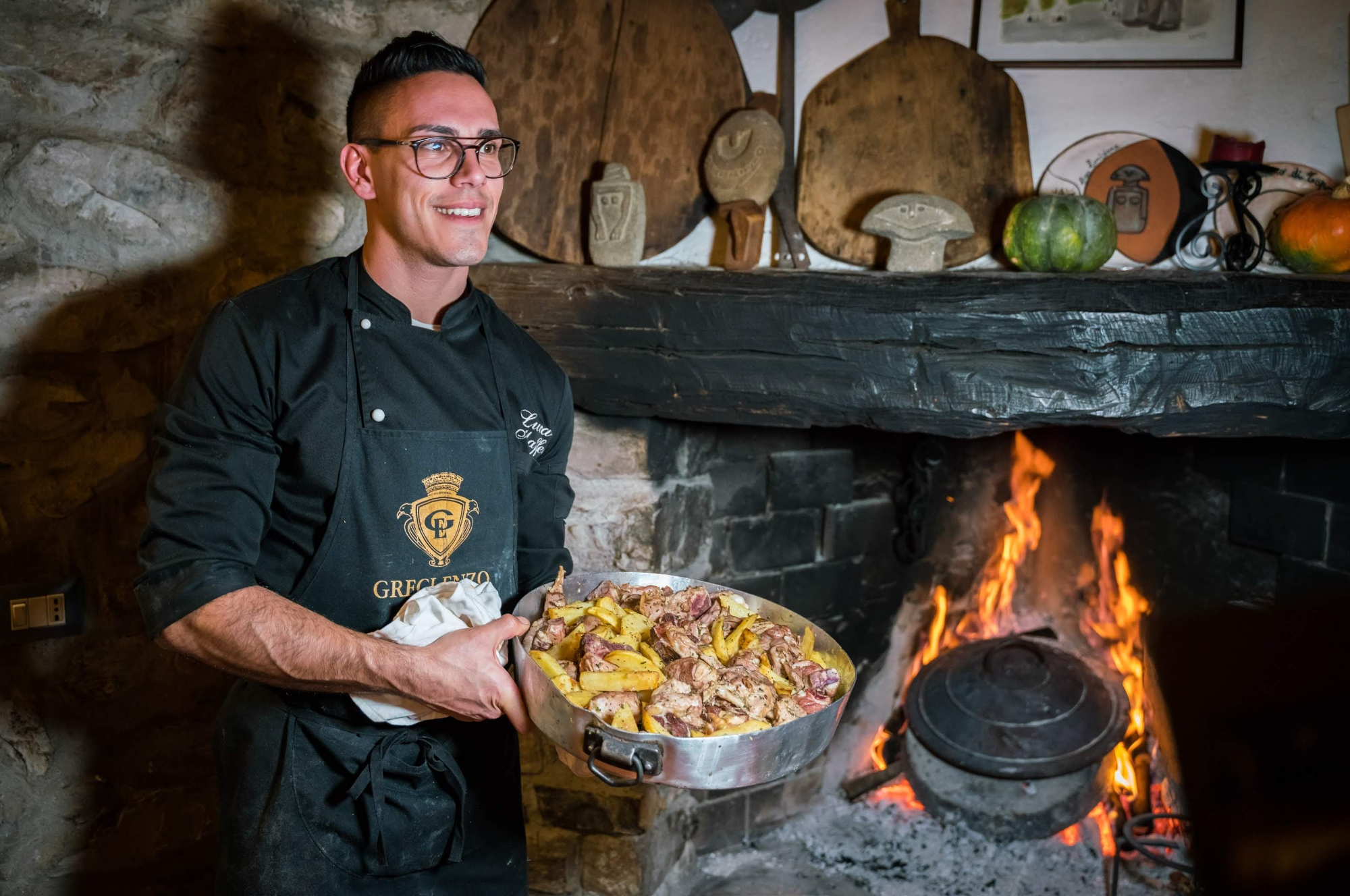 Dinner is ready in the Zeri valley