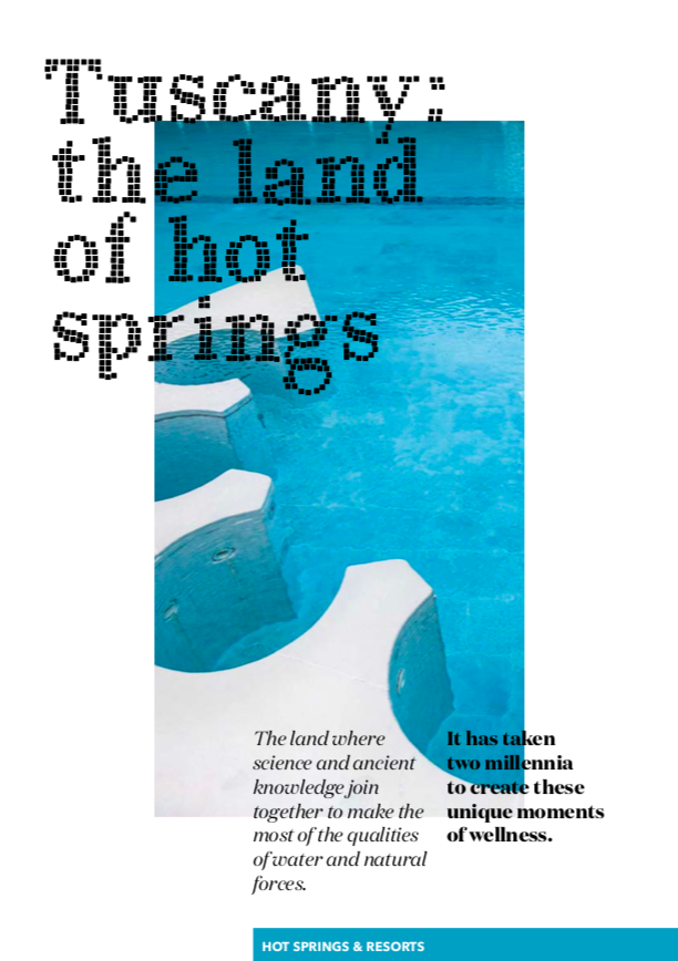 Tuscany land of hot springs