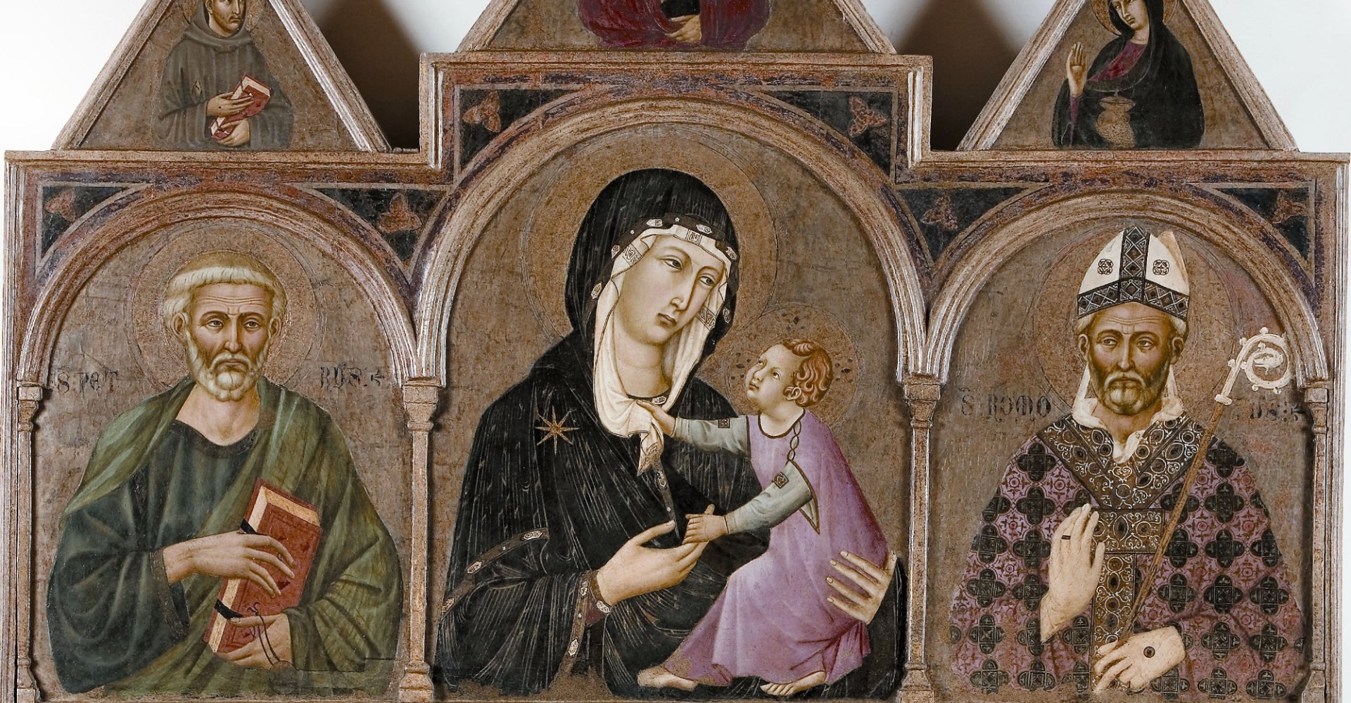 Die Madonna mit dem Kind von Ugolino di Nerio