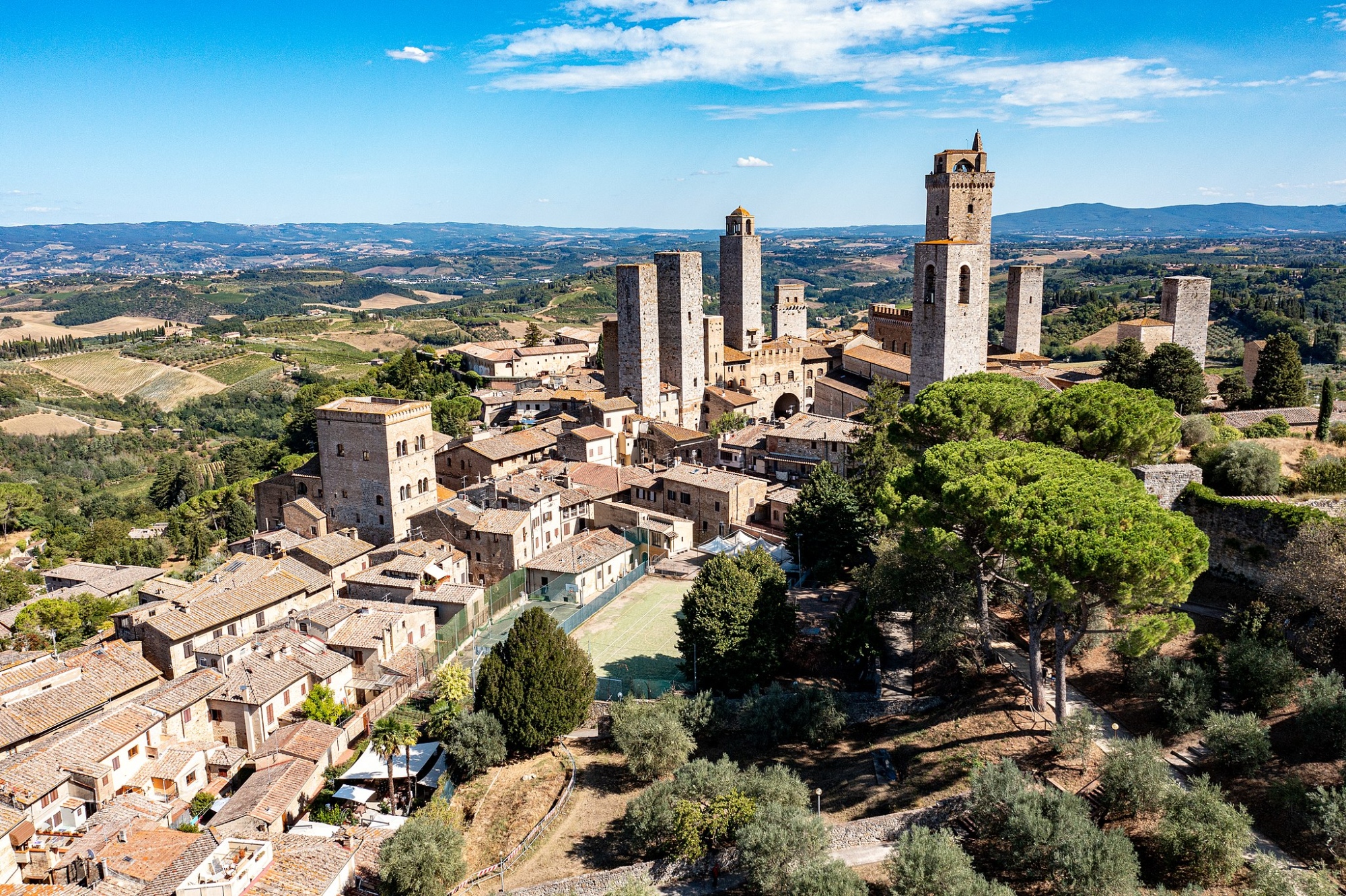 Historic town center of San Gimignano