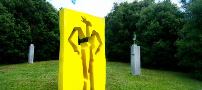 Skulpturenpark von Kurt Laurenz Metzler - Uomo Aria