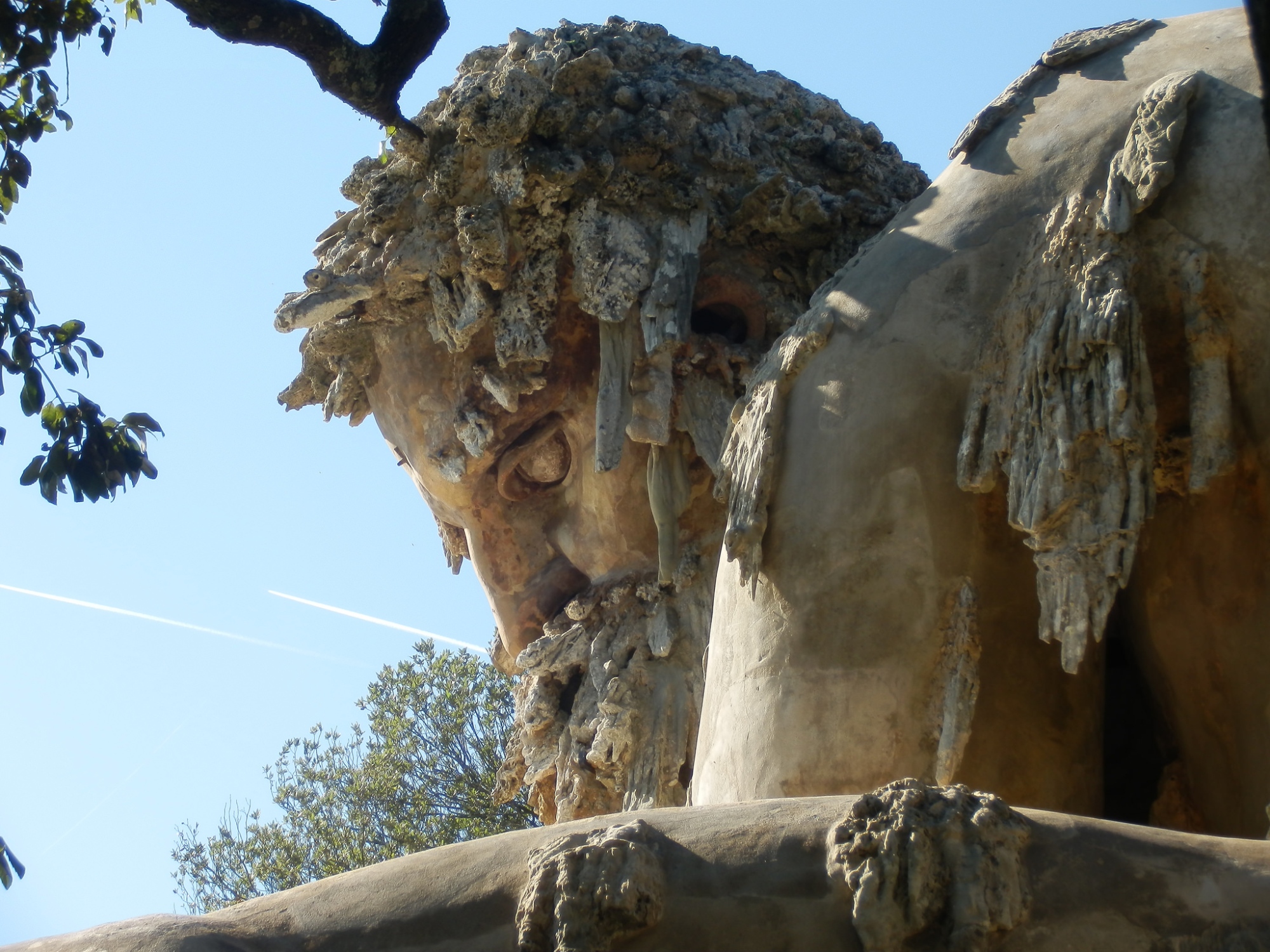 The Giant by Giambologna in Pratolino