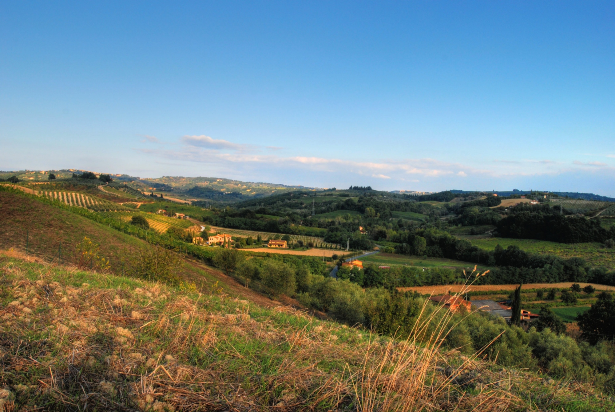 Val d'Elsa, verso Certaldo