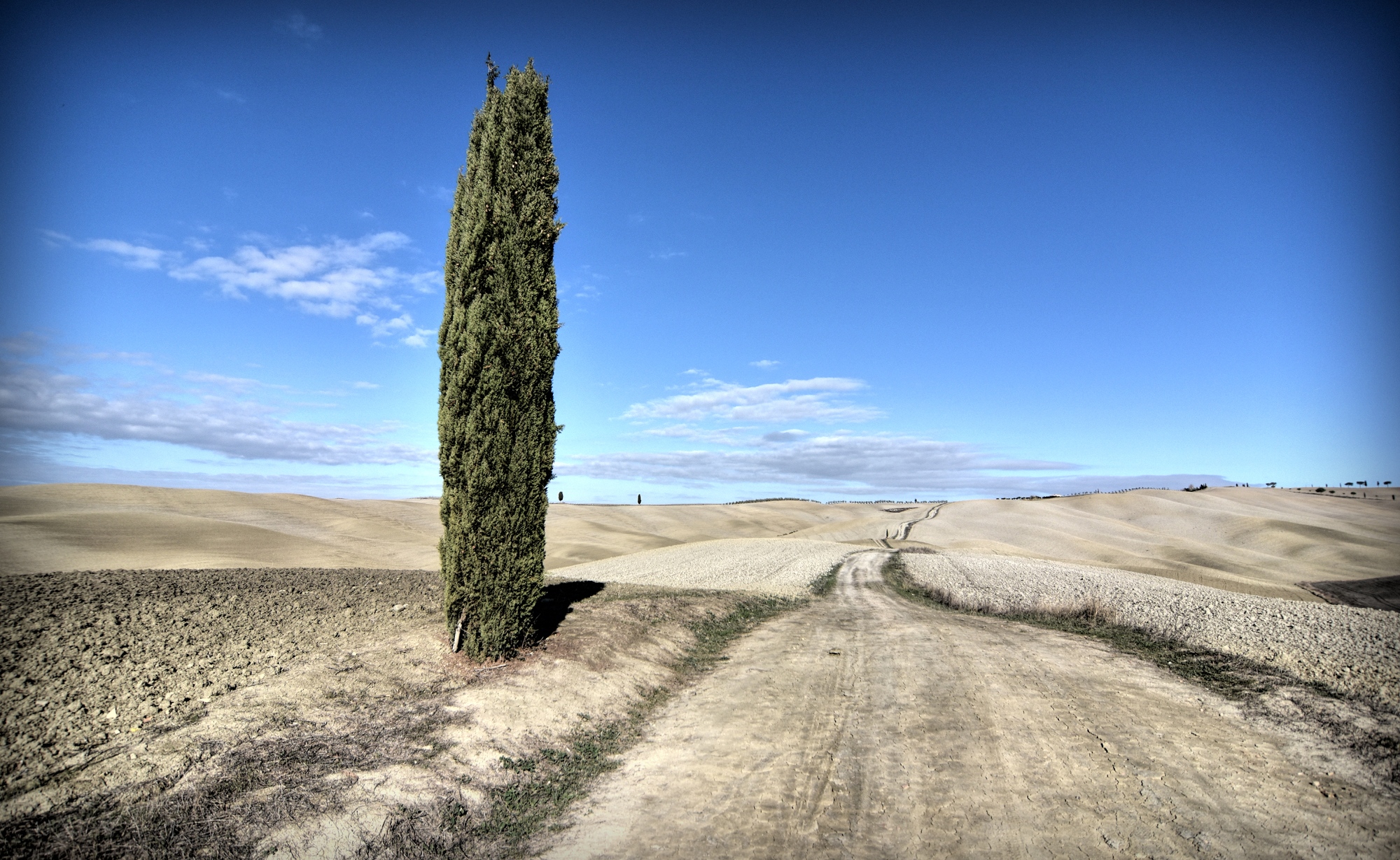 Val d'Orcia along the Via Francigena