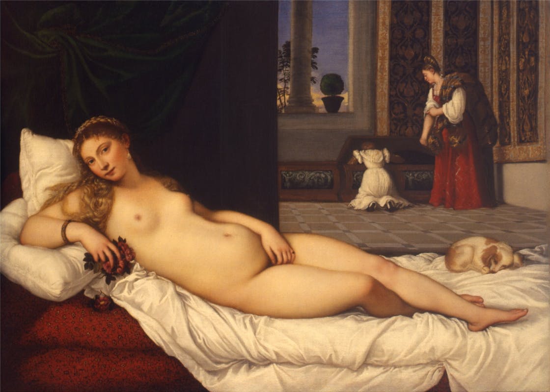 Venere di Urbino, Tiziano