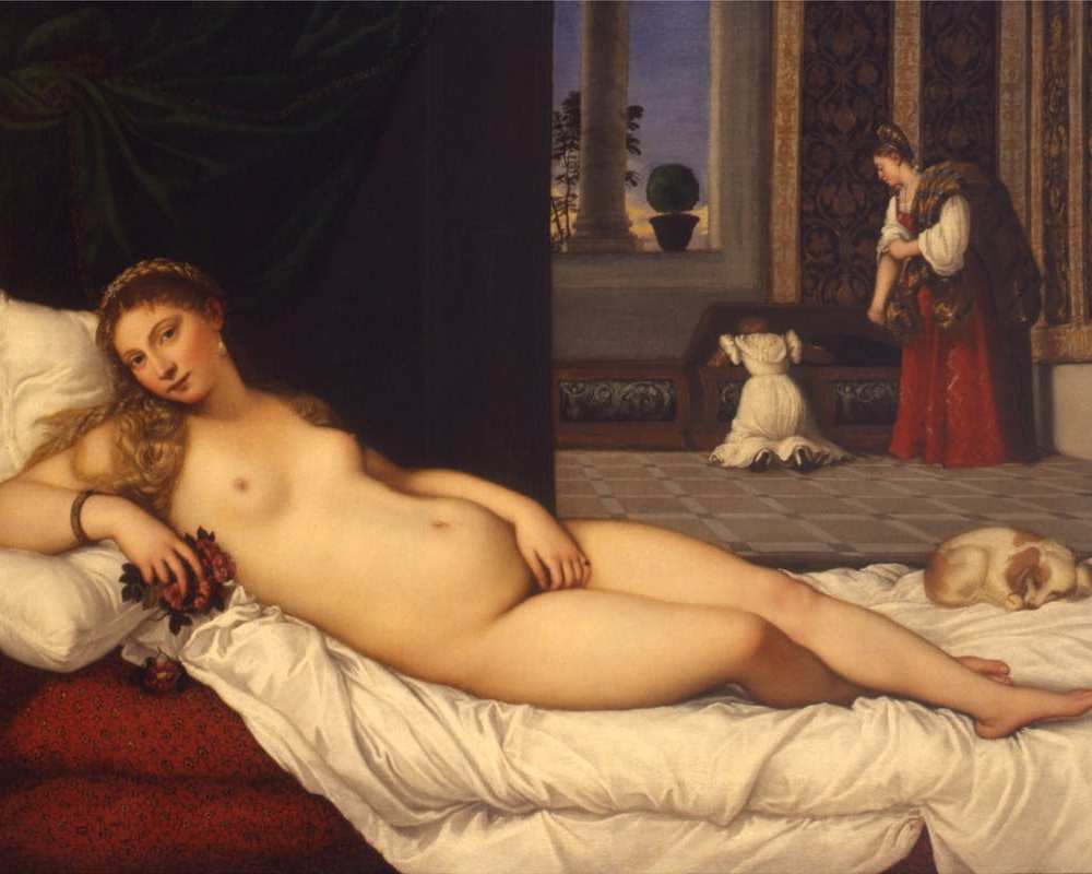 Venere di Urbino, Tiziano