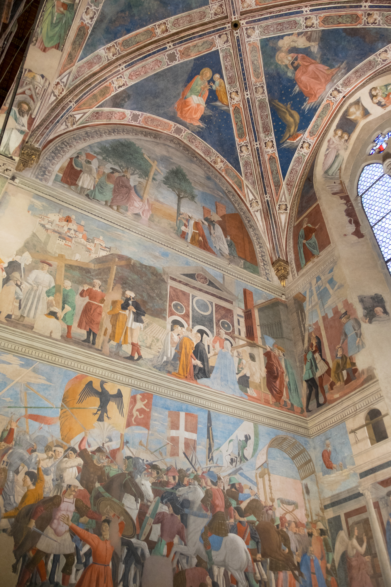 The Legend of the True Cross by Piero della Francesca