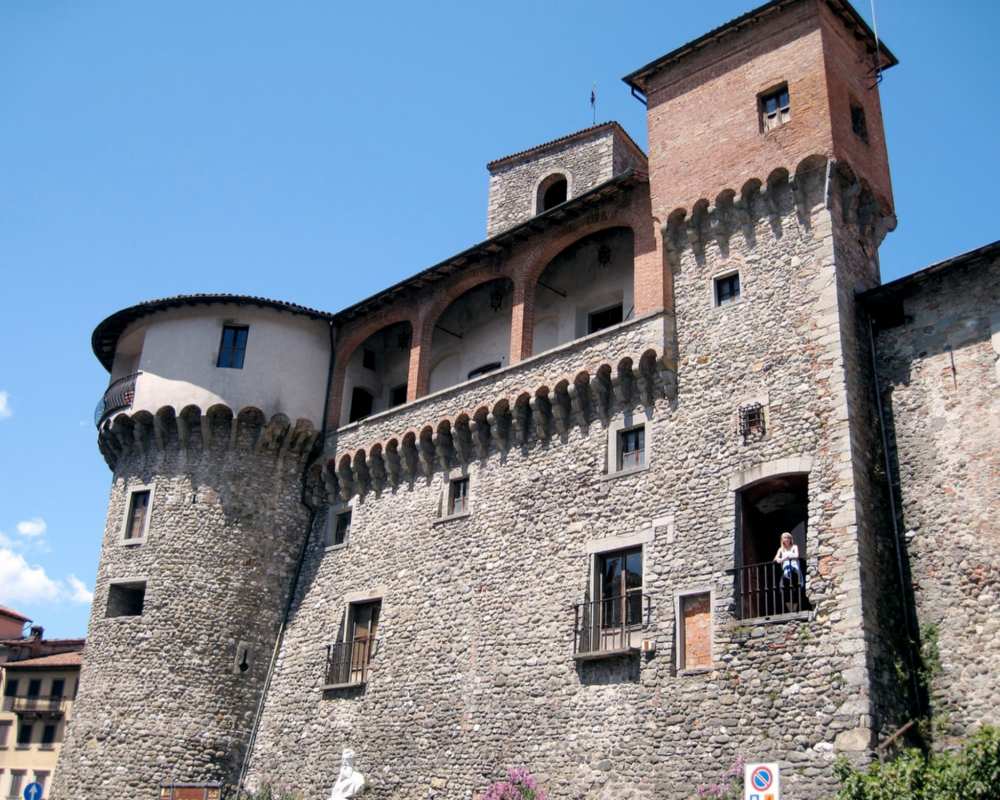 Die Burg Rocca Ariostesca in Castelnuovo di Garfagnana