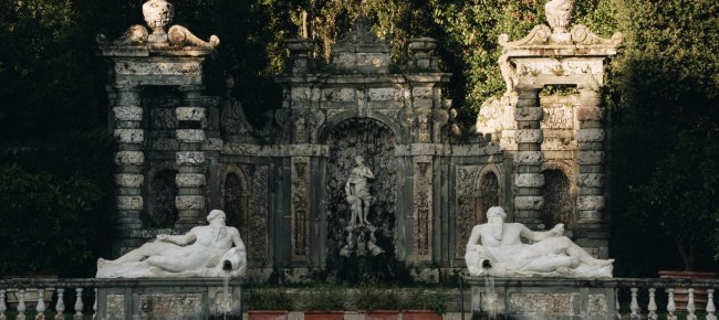Detalle de la Villa Reale