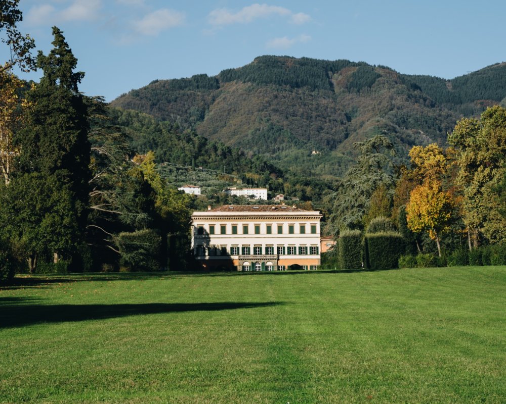 Vista de la Villa Torrigiani