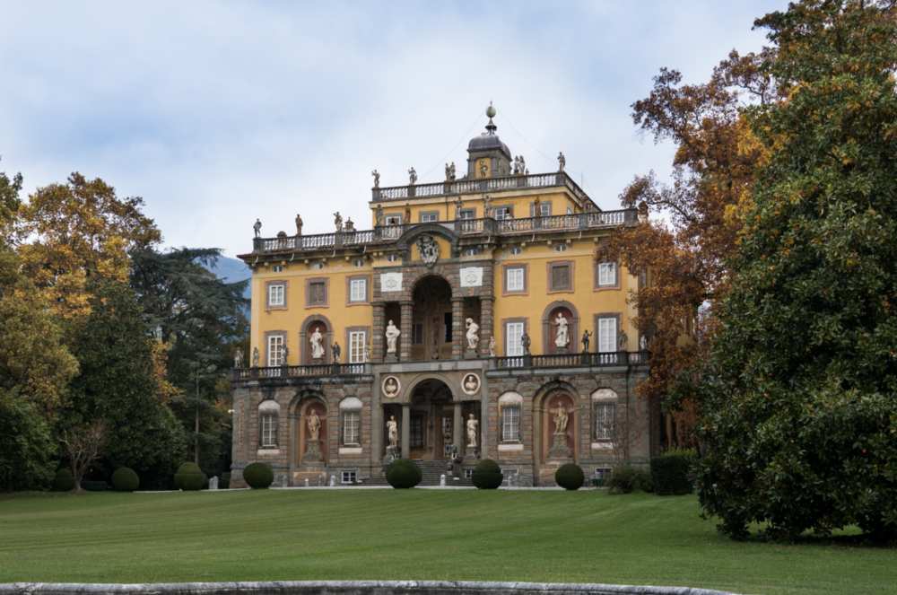 Vista de la Villa Torrigiani