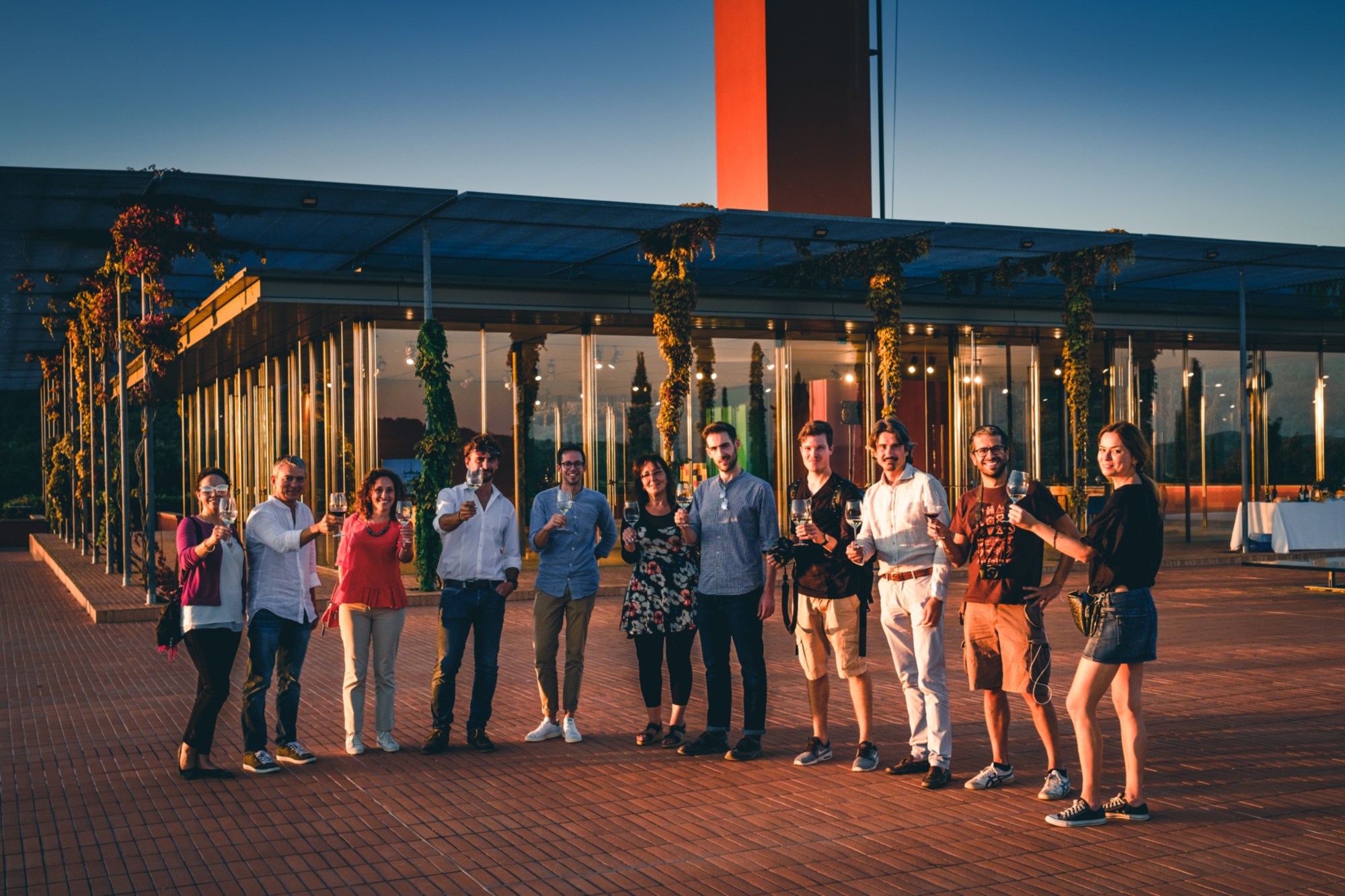 Happy players at Rocca di Frassinello (Gavorrano)