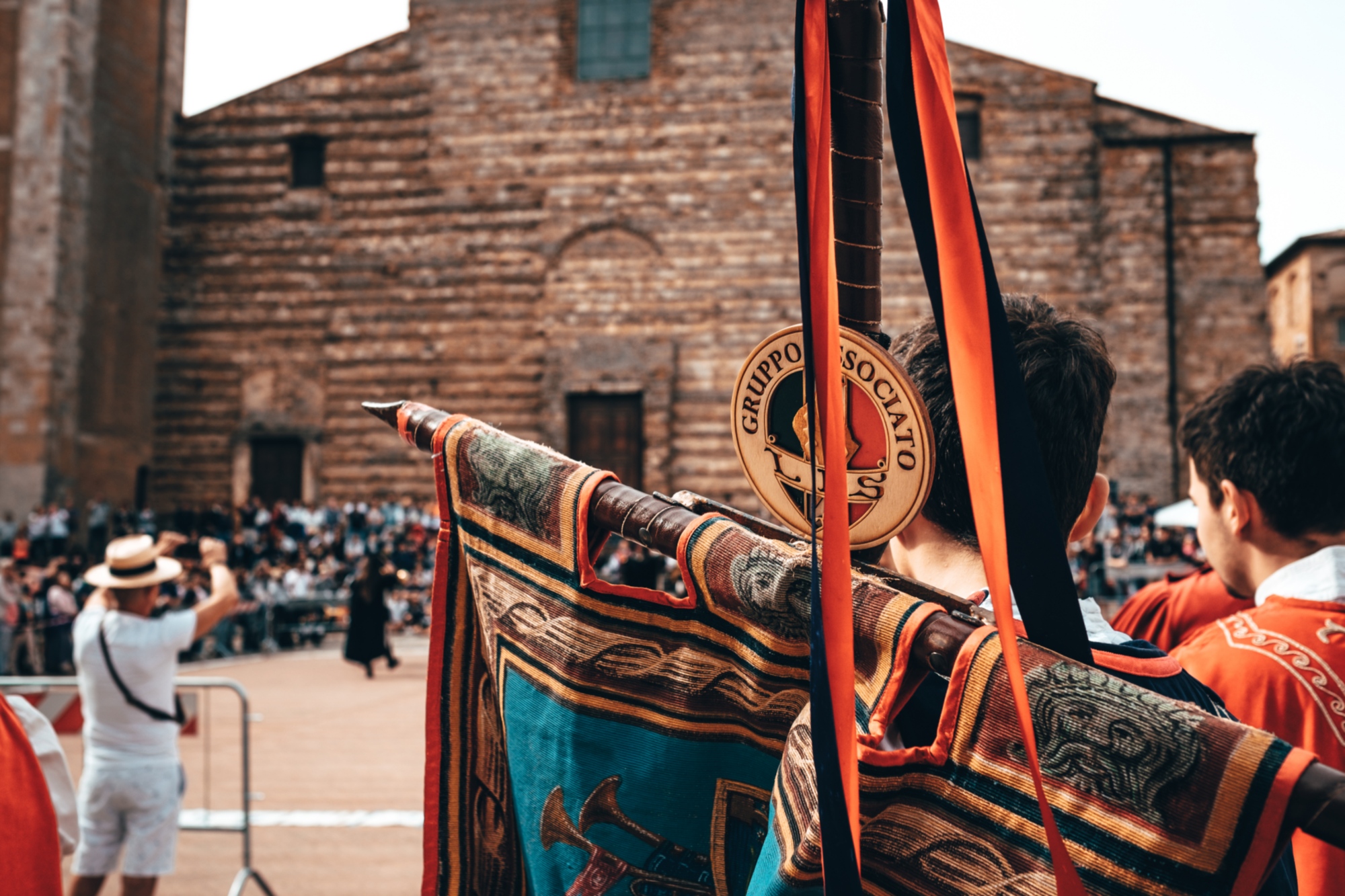 Taking part in the traditions of Montepulciano