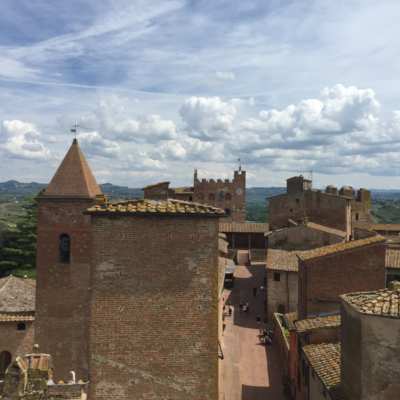 Vista aerea di Certaldo Vista aerea di Certaldo