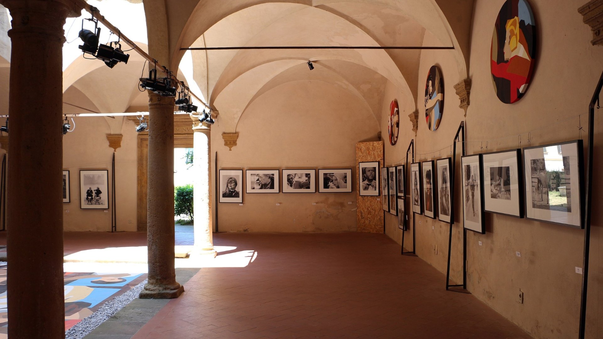 Museo civico di Volterra, cortile