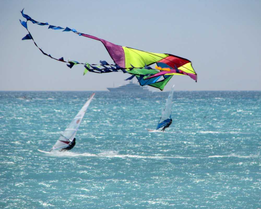 Windsurfing in Vada