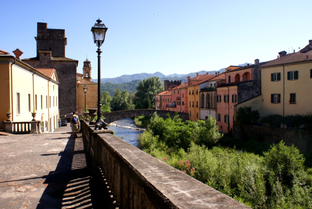 Am Ufer des Magra in Pontremoli