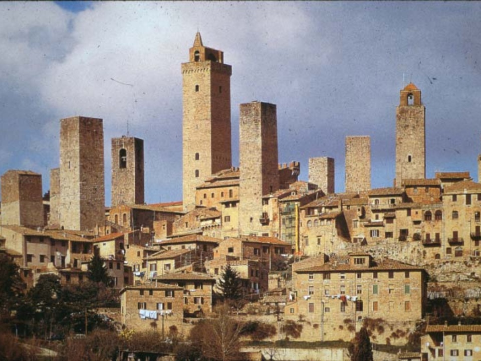 Il profilo di San Gimignano Il profilo di San Gimignano
