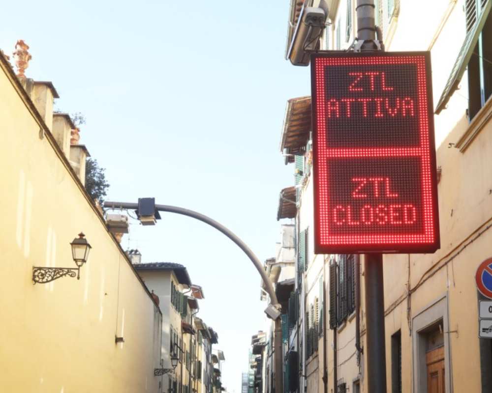 Zona de tráfico limitado en Florencia